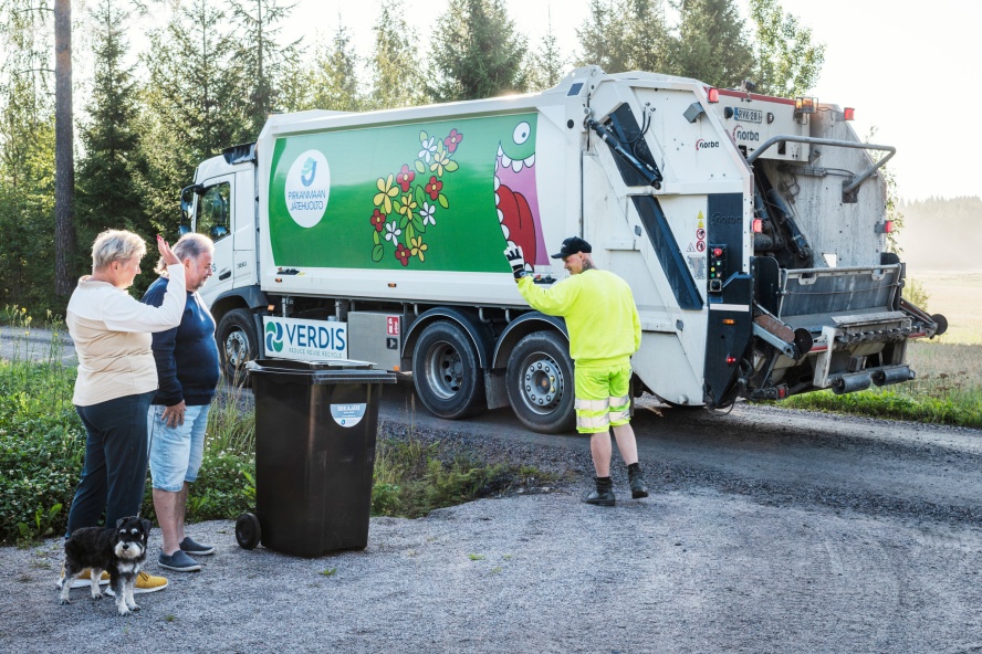 Jäteastian tyhjennykset kesällä Renyy-Pirkanmaan Jätehuolto 2026